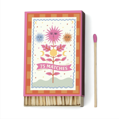 HOF House of Furniture Adopo Boxed Matches "Sun" set of 75 matches